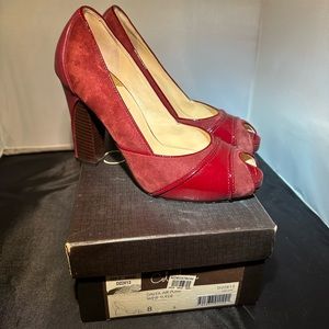 Cole Haan - Daly’s Air Pump - Wine Suede - Size 8